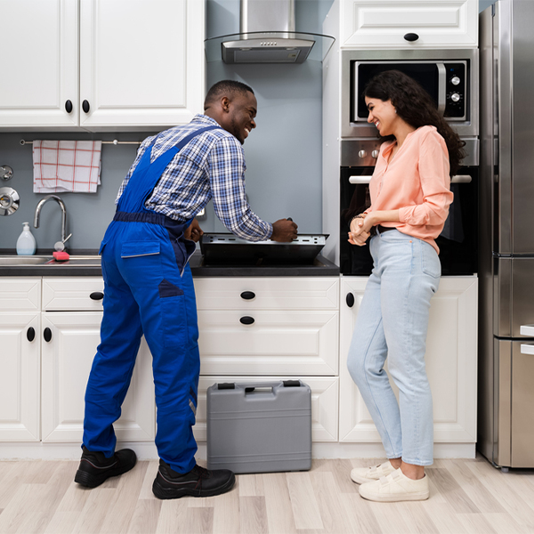 how long does it typically take to complete cooktop repair services in Merritt